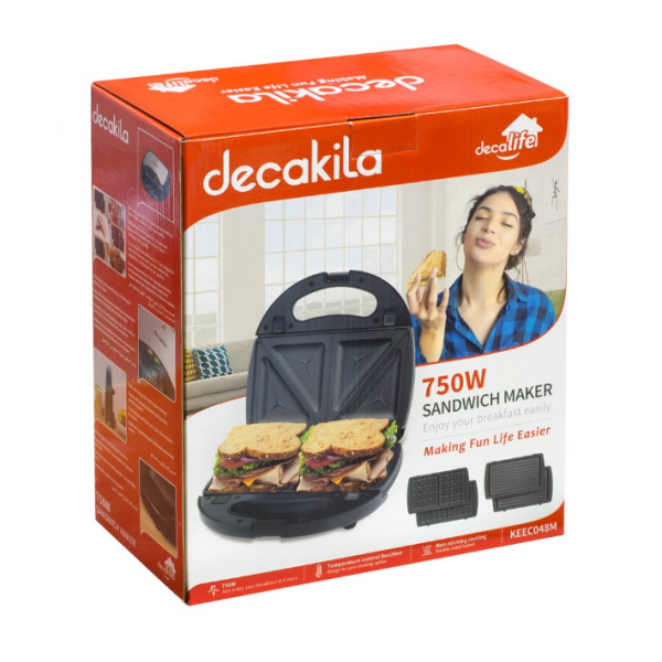 ГРИЛ ПРЕСА DECAKILA DKL KEEC048M 3 В 1 